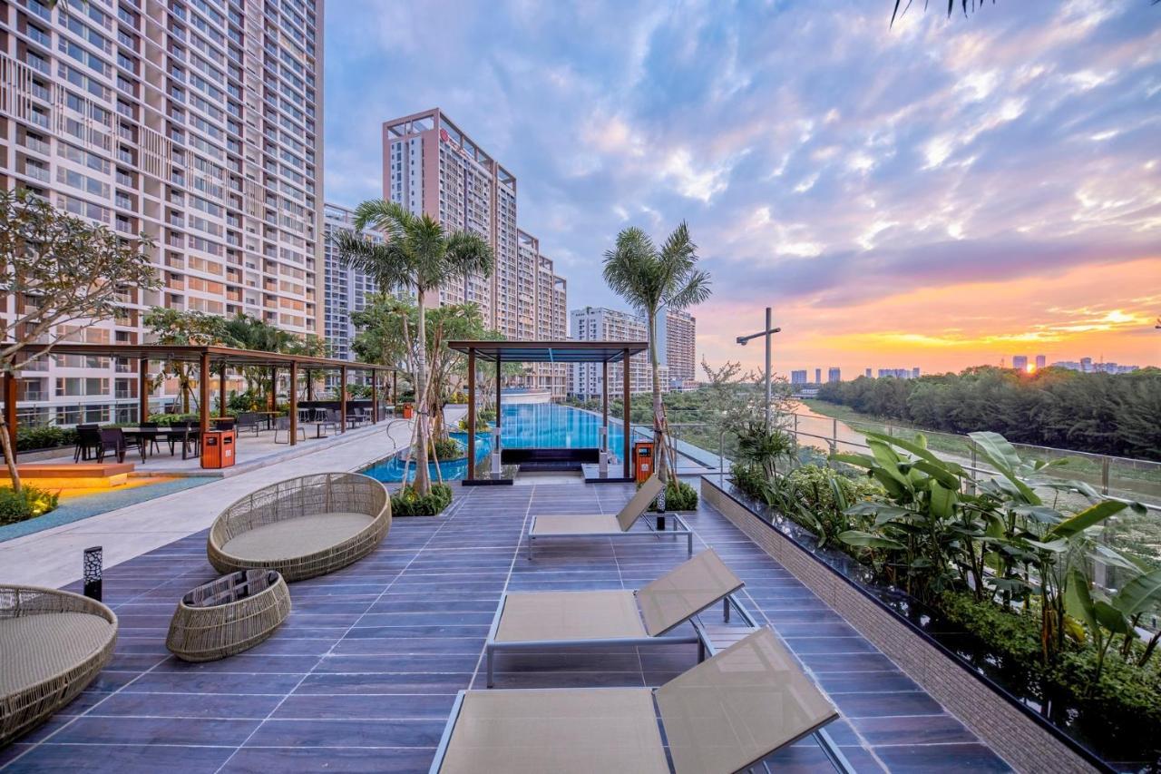 Convinia Luxury The Peak Midtown Aparthotel Ho Chi Minh-staden Exteriör bild