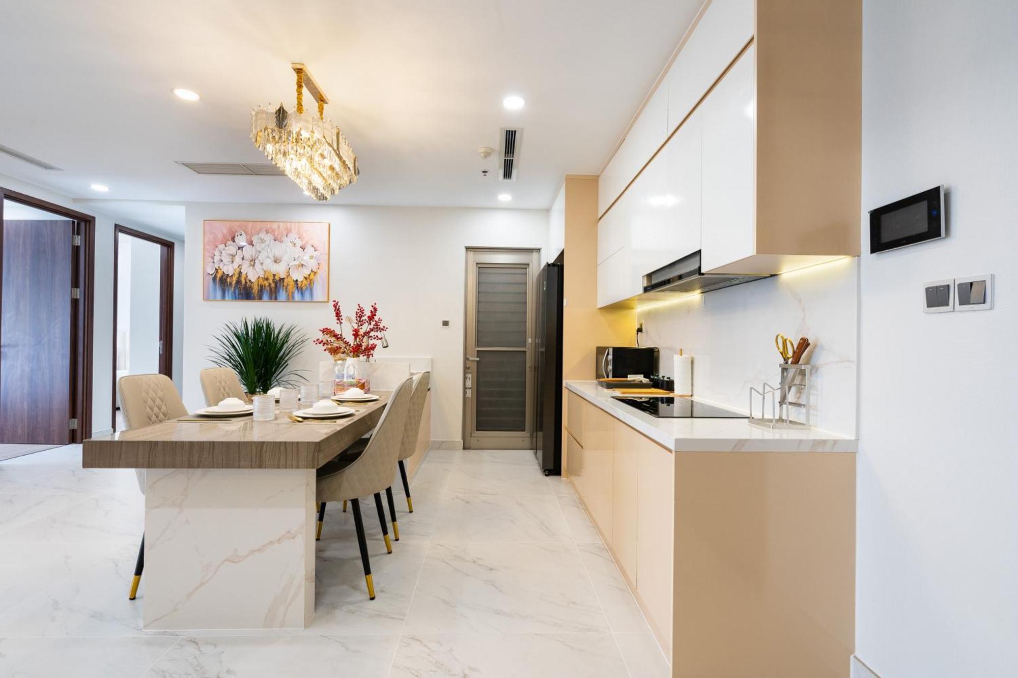 Convinia Luxury The Peak Midtown Aparthotel Ho Chi Minh-staden Exteriör bild