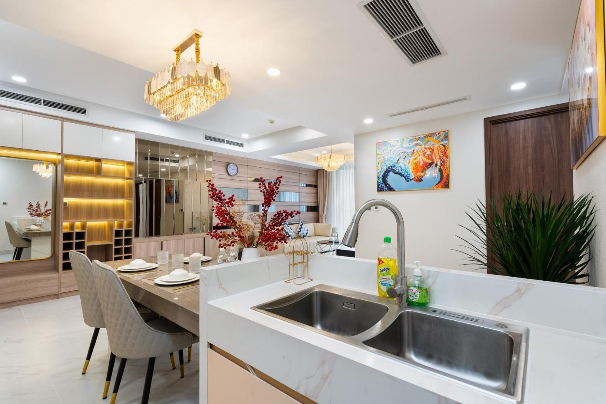 Convinia Luxury The Peak Midtown Aparthotel Ho Chi Minh-staden Exteriör bild