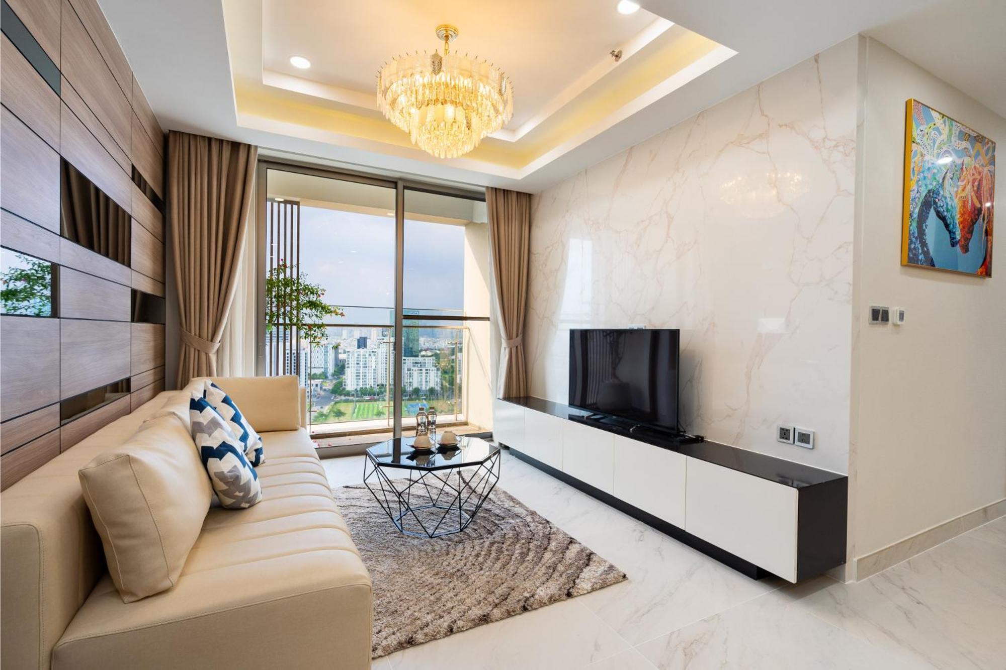 Convinia Luxury The Peak Midtown Aparthotel Ho Chi Minh-staden Exteriör bild