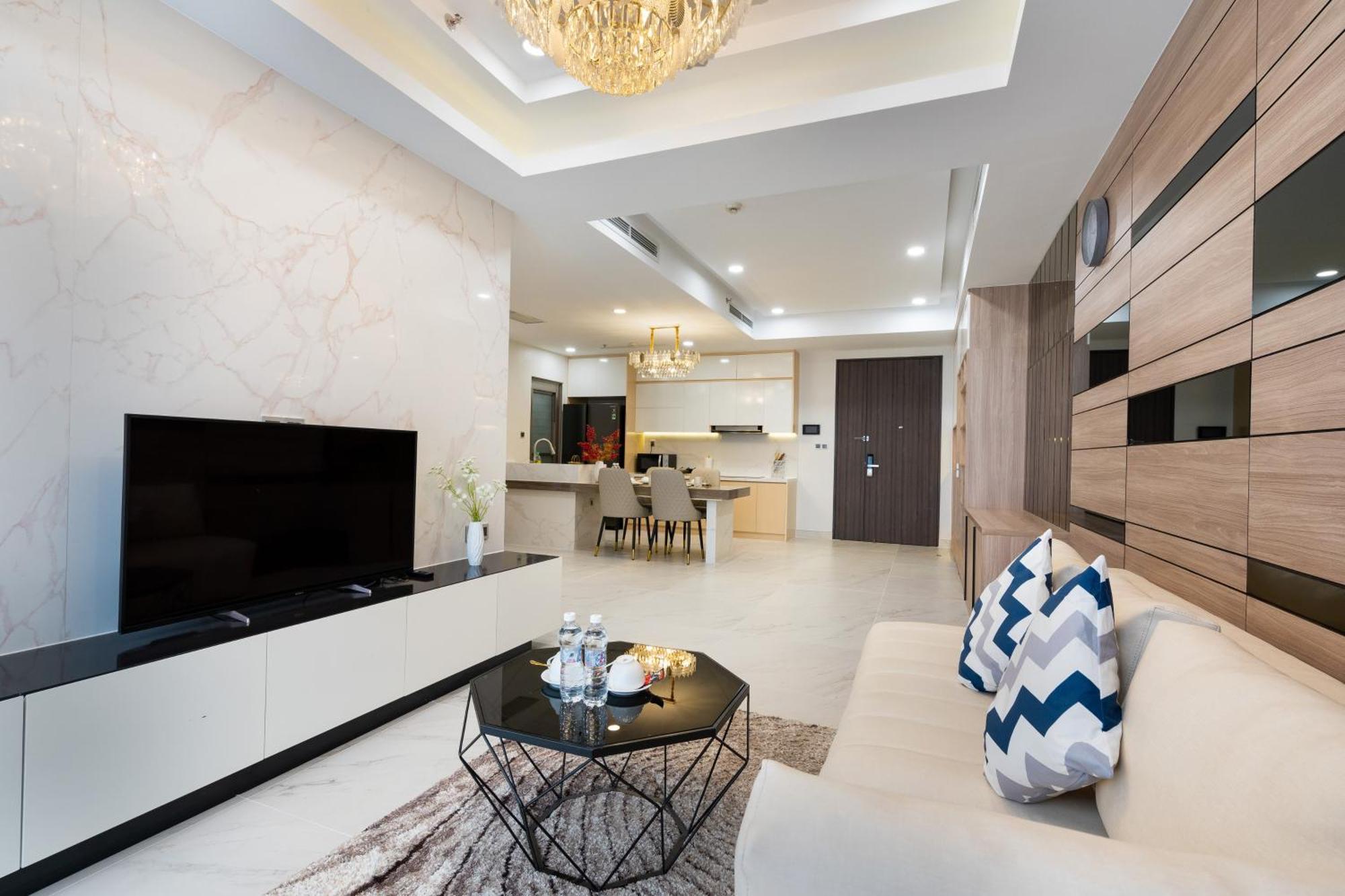 Convinia Luxury The Peak Midtown Aparthotel Ho Chi Minh-staden Exteriör bild